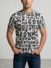 Icon T-shirt IUT018 ALL OVER SPLASH COOL Bianco - Foto 1