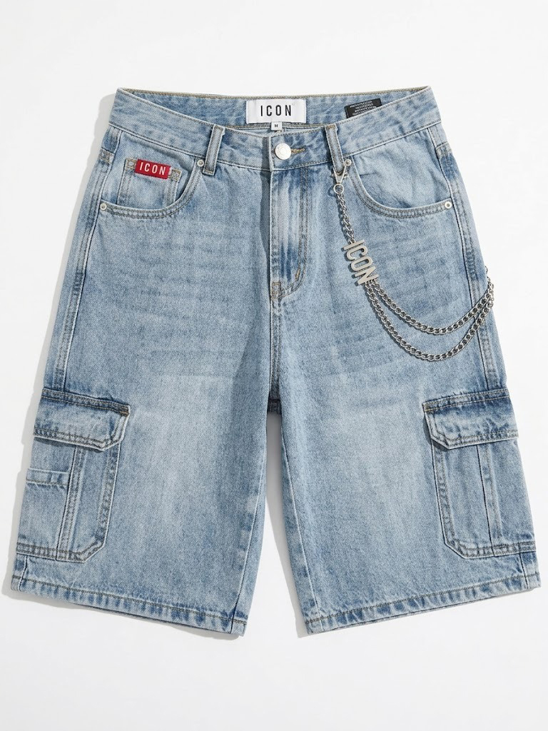 Icon Bermuda IUD037 DENIM TASCONI Denim 