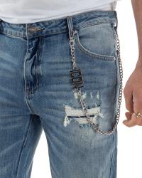 IUD011 DENIM LOGO GRANDE Denim