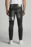 Icon Jeans IUD023 DENIM LOGO Nero - Foto 2