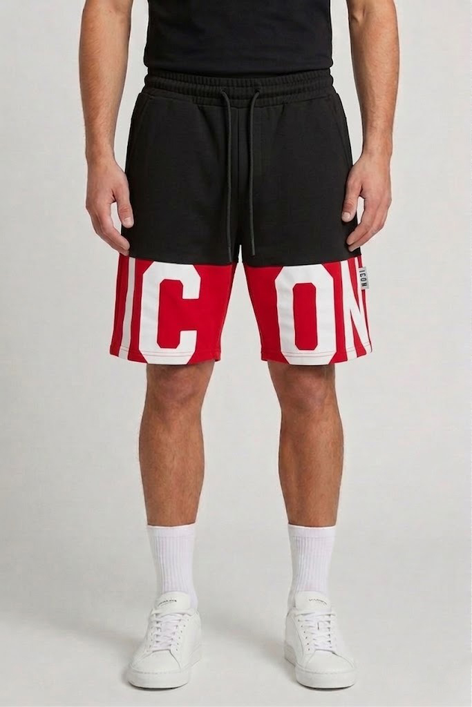 Icon Bermuda IUB006 BERMUDA STRIPE Nero