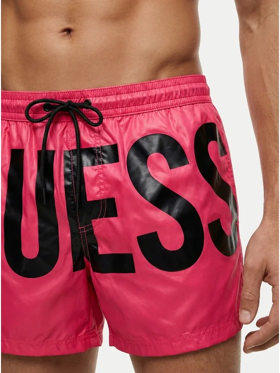 Guess Costume SWIMTRUNK ULTRA LOGO SHORT Fucsia
