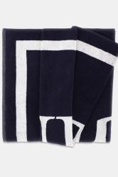 TOWEL JACQUARD GUESS FRAME Blu
