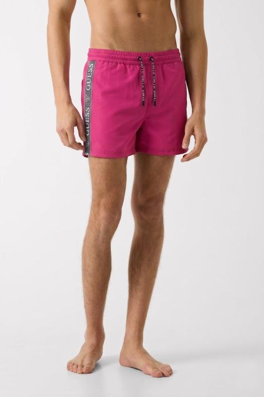 SWIMTRUNK LOGO TAPE MEDIUM Rosa