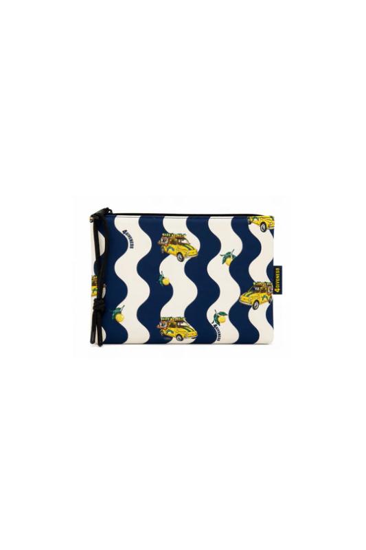 126MACPO6305 POCHETTE BEAUTY  Blu