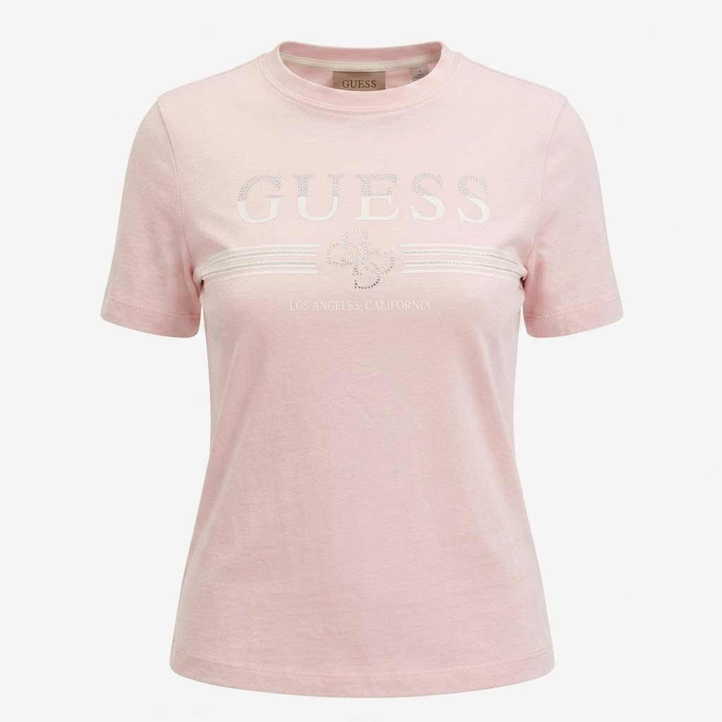 Guess T-shirt V6GI07K2968 SIENA  Rosa