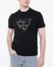 Guess T-shirt M6GI11K2992 CN SS TRIANGLE HD MULTI Nero - Foto 1