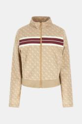 Guess Felpe V6GQ06K2957 4G JACQUARD FULL ZIP Beige Bordeaux