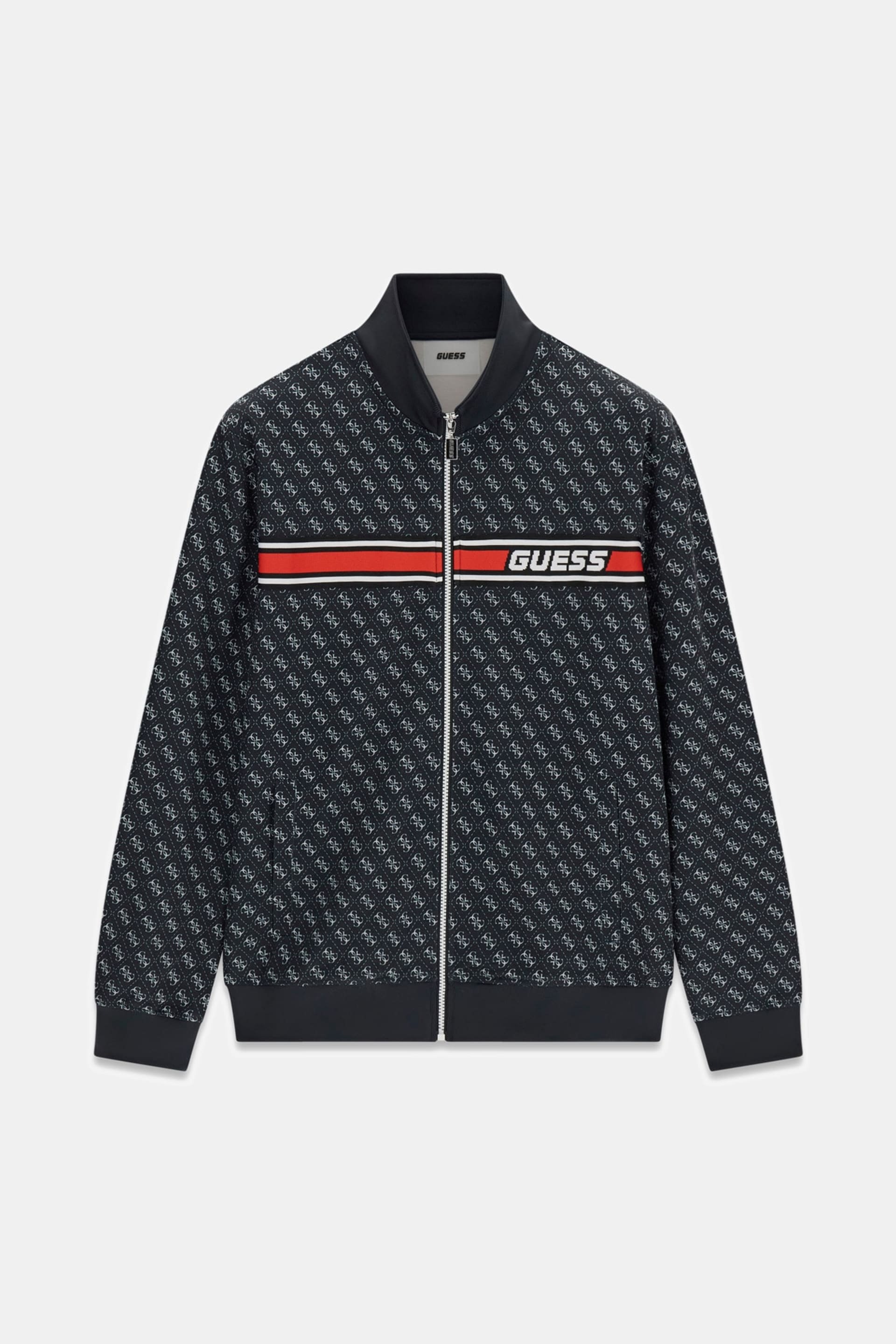 Guess Felpe Z2BQ06K7122 KORBIN FULL ZIP TRACKSUIT Blu