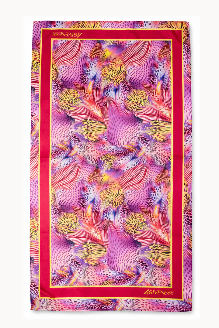 4giveness Telo mare 126WACTE5790 TELO MARE PINK Multicolore
