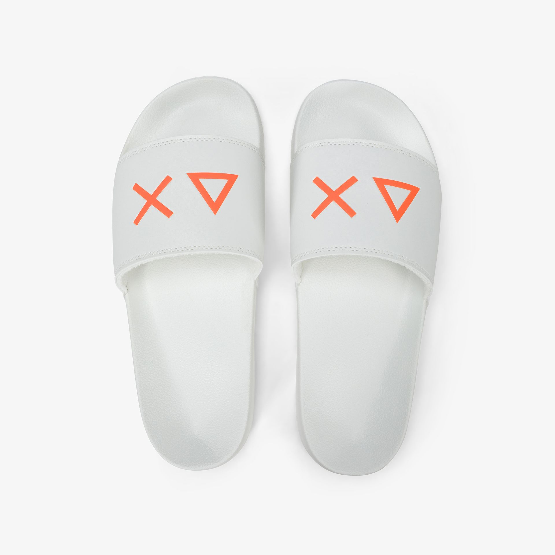 Sun 68 Scarpe mare X36110 SLIPPERS LOGO Bianco