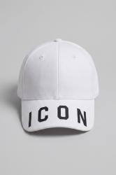 Icon Cappellini INB002 LOGO SU VISIERA Bianco