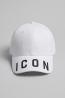 Icon Cappellini INB002 LOGO SU VISIERA Bianco - Foto 1