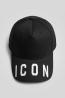 Icon Cappellini INB002 LOGO SU VISIERA Nero - Foto 1