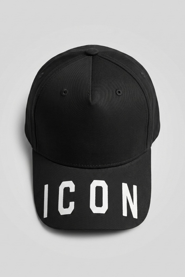 Icon Cappellini INB002 LOGO SU VISIERA Nero