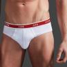 Icon Intimo IUM03 SLIP EL.ROSSO TRI PACK Bianco - Foto 1