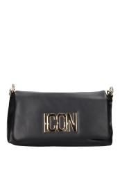 Icon Borse a spalla ICBS13A01 GRACE POCHETTE Nero 