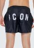 Icon Costume IUW001 BERMUDA C/LOGO RETRO Nero - Foto 3