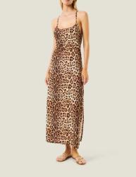 4giveness Vestiti 126WCUAL5907 ABITO LUNGO LEO Beige