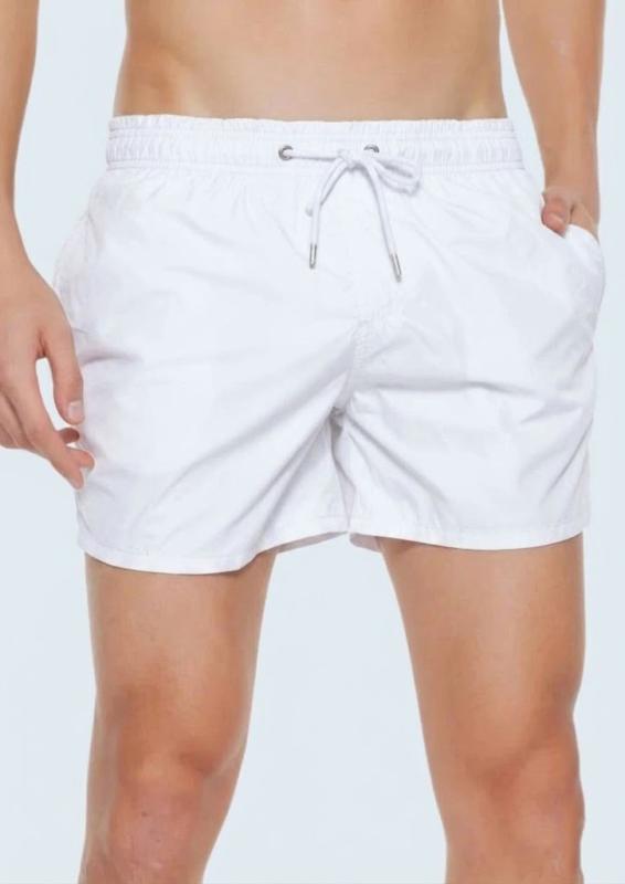 IUW001 BERMUDA C/LOGO RETRO Bianco