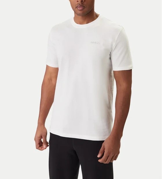 Guess T-shirt Z6RI17I3Z14 MARZIO CN SS T-SHIRT Bianco