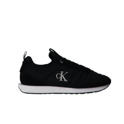 Calvin Klein Sneakers RETRO RUNNER SOCK LACEUP MIX Nero