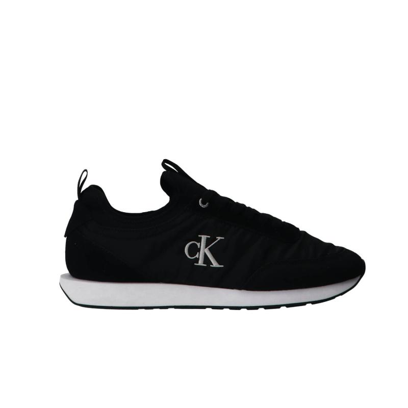 RETRO RUNNER SOCK LACEUP MIX Nero