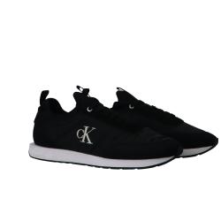 RETRO RUNNER SOCK LACEUP MIX Nero