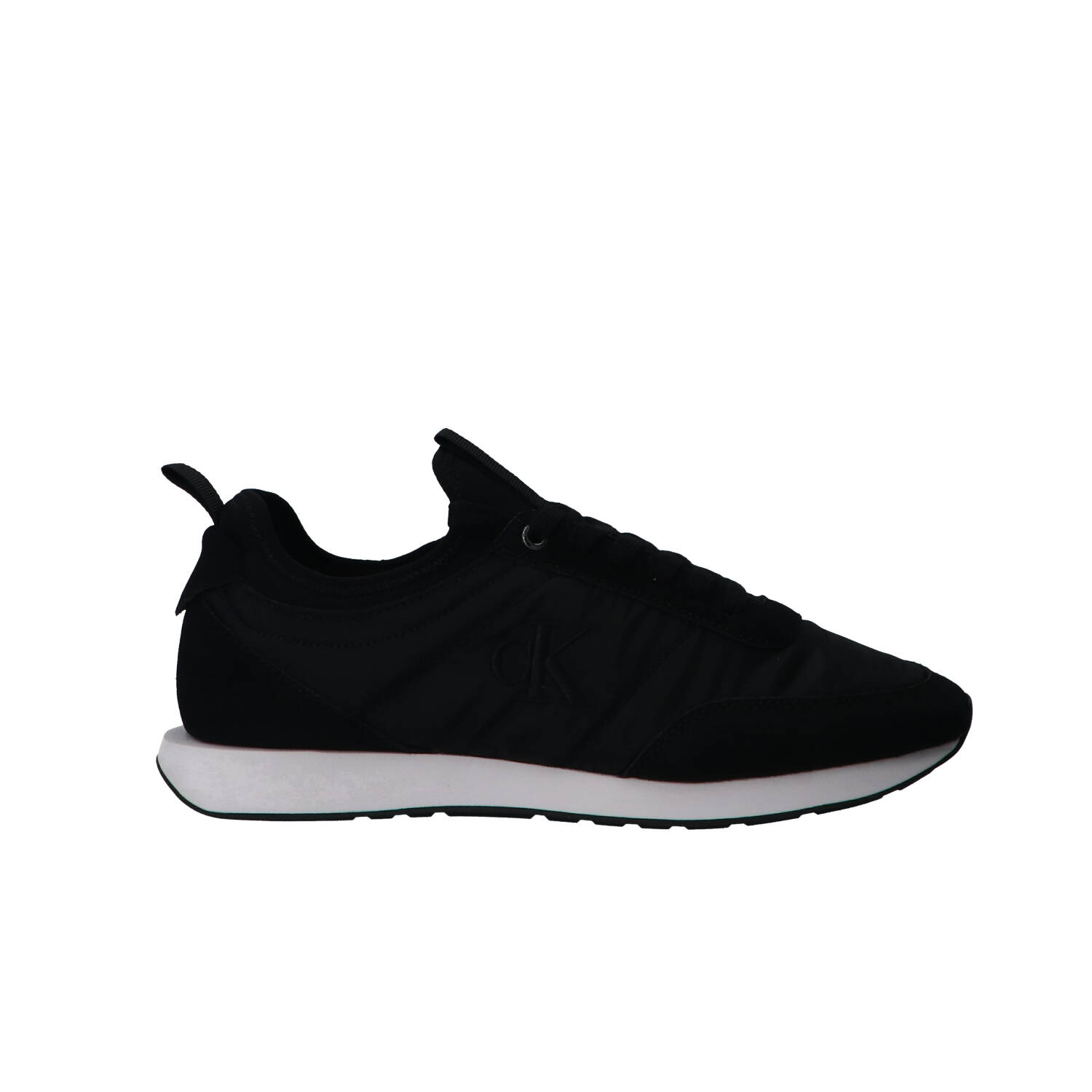 Calvin Klein Sneakers RETRO RUNNER SOCK LACEUP MIX Nero franchie
