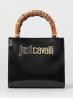 Just Cavalli Borse a mano 80RA4BD2  METAL LETTERING BAMBOO Nero - Foto 1