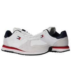 TJM EVA RUNNER LEATHER Bianco
