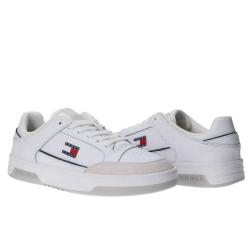 TJM CUPSOLE LEATHER Bianco