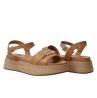 Paciotti Sandali UZM02 PLATFORM CINTURINO Cuoio - Foto 3