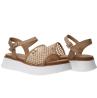 Paciotti Sandali 4BX177-Z TRAFORATA PLATFORM Cuoio - Foto 3