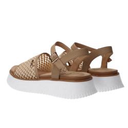 4BX177-Z TRAFORATA PLATFORM Cuoio