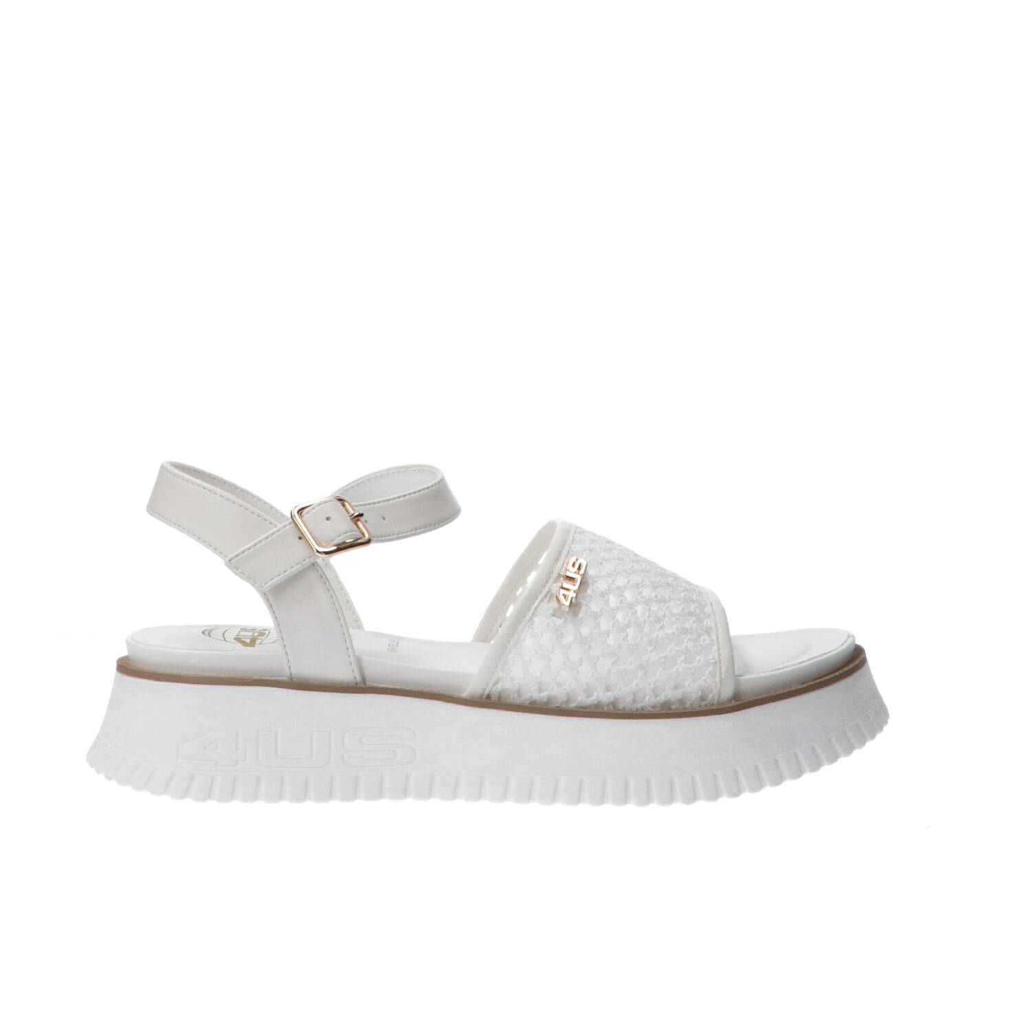 Paciotti Sandali 4BX177-Z TRAFORATA PLATFORM Bianco