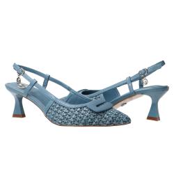GV121 CHANEL INTRECCIATO Azzurro