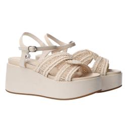 GU358 CINTURINO PLATFORM  Beige