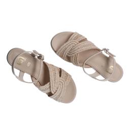 GU358 CINTURINO PLATFORM  Beige