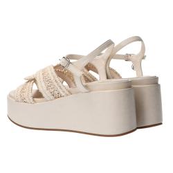 GU358 CINTURINO PLATFORM  Beige