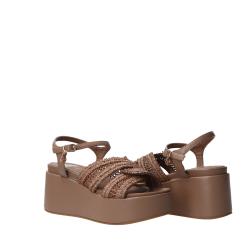 GU358 CINTURINO PLATFORM  Marrone