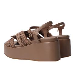 GU358 CINTURINO PLATFORM  Marrone