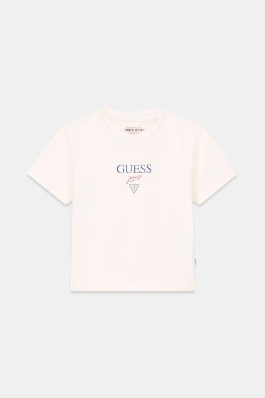 W6RI15J1314 GJ SS CN BABY BAKER TEE Bianco