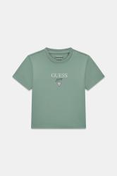 Guess T-shirt W6RI15J1314 GJ SS CN BABY BAKER TEE Verde