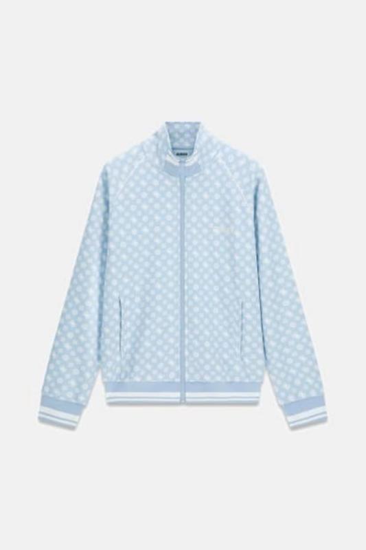 V5YQ03KB212 AGGIE FULL ZIP SWEATSHIRT Azzurro