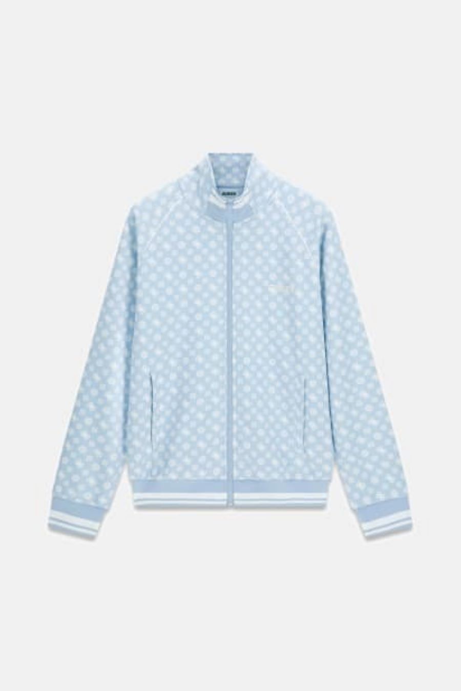Guess Felpe V5YQ03KB212 AGGIE FULL ZIP SWEATSHIRT Azzurro