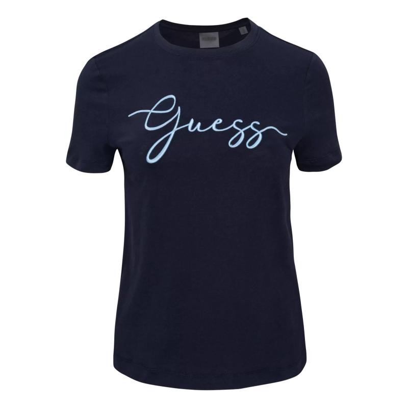 V6GI01K2962 CIRCLE SS CN T-SHIRT Blu