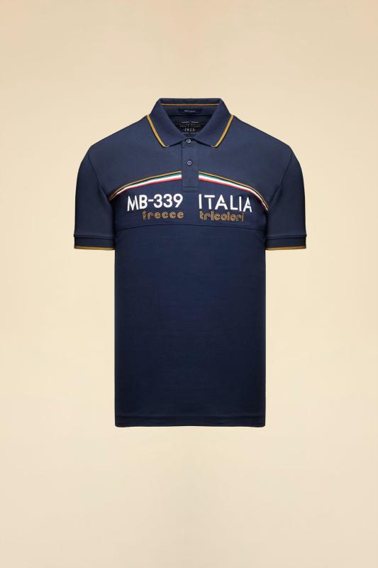261PO192UJP00002 PIQUE' TRI Blu