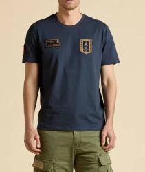 Aeronautica Militare T-shirt 261TS2544UJ00592 PATCH FRECCE TRI blu