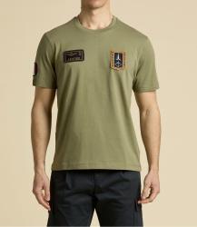 Aeronautica Militare T-shirt 261TS2544UJ00592 PATCH FRECCE TRI Verde